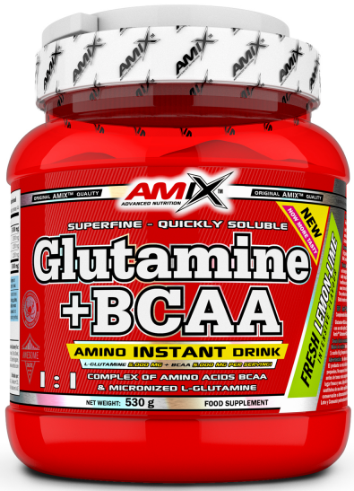 L-Glutamină + BCAA în pudră Amix 530g