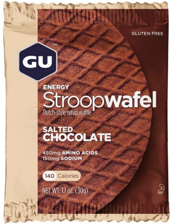 Clatite proteice GU Energy Wafel Salted Chocolate