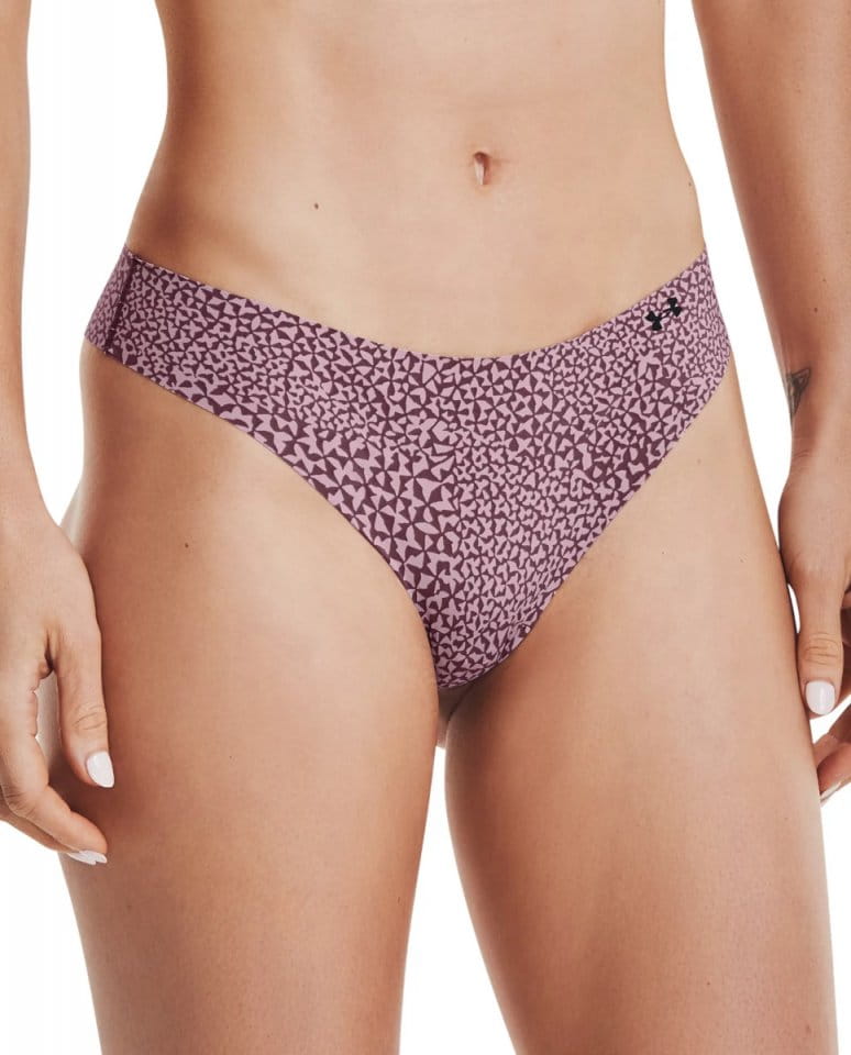 Lenjerie Under Armour PS Thong 3Pack Print-PNK