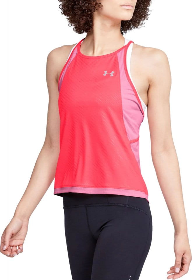 Maiou Under Armour W UA Qualifier ISO-CHILL Embossed Tank