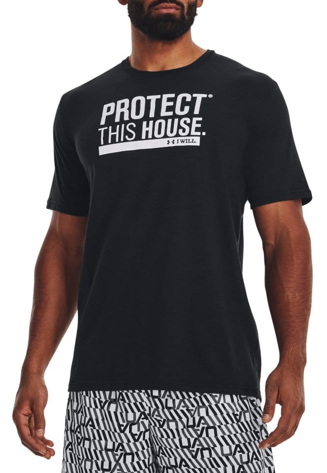 Tricou Under Armour UA PROTECT THIS HOUSE SS-BLK