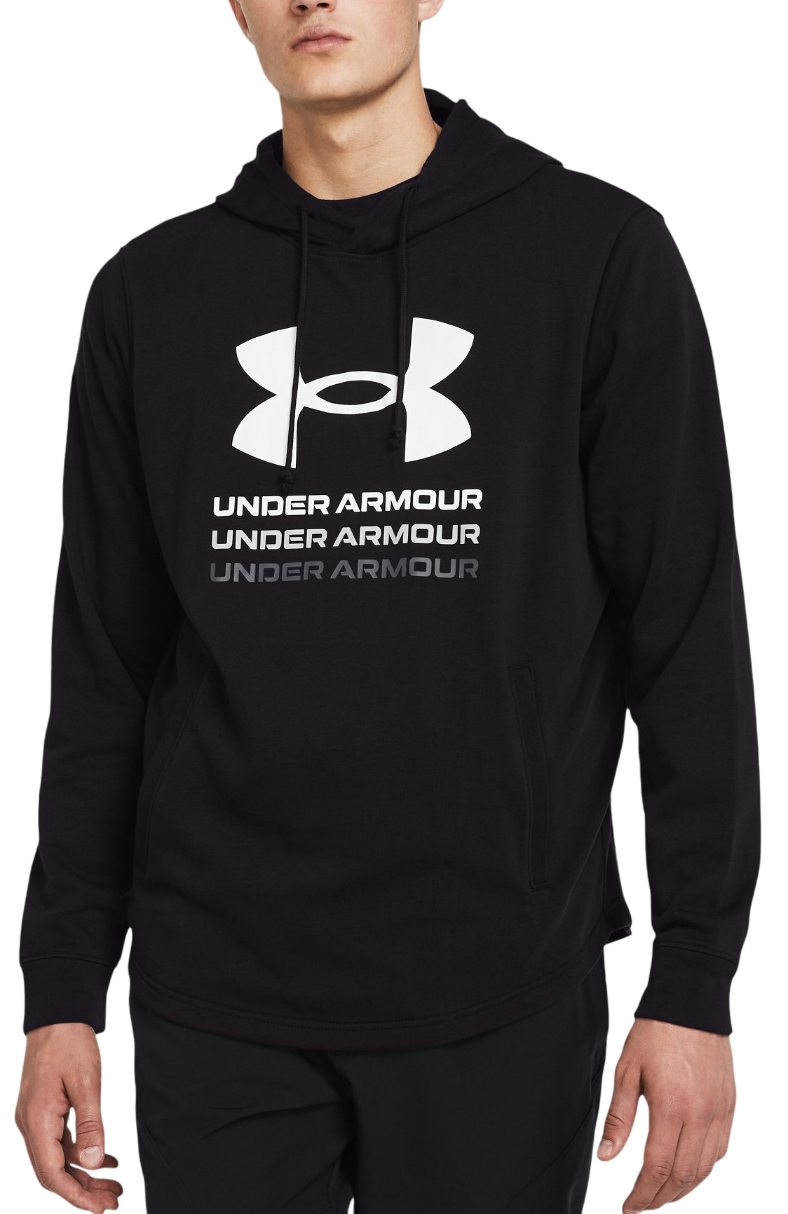 Hanorac cu gluga Under Armour Rival Terry Graphic Hoody