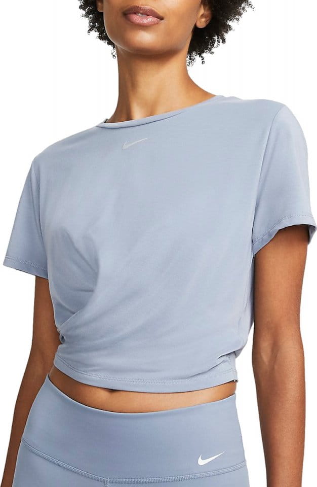 Tricou Nike Dri-FIT One Luxe Women s Twist Standard Fit Short-Sleeve Top