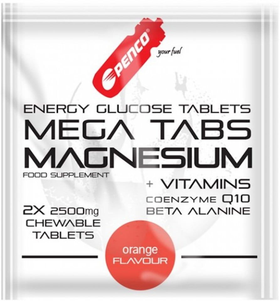 Tablete de magneziu PENCO MEGA TABS MAGNEZIU 2 buc tablete de suge