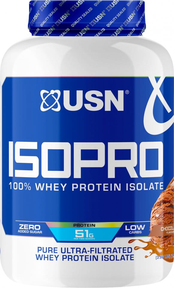 Pudre proteice USN IsoPro Whey Protein Isolate (čokoláda 1.8 kg)